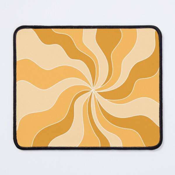 Item preview, Groovy Yellow Swirl Print designed and sold by tangelos.