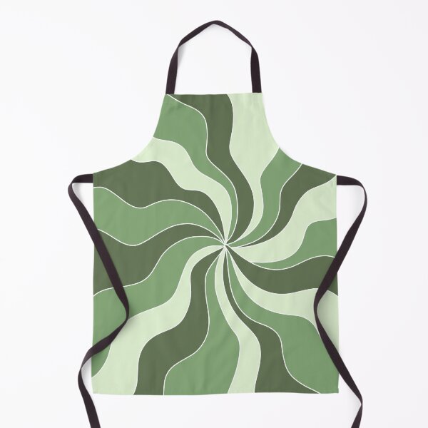 Item preview, Groovy Green Swirl Print designed and sold by tangelos.