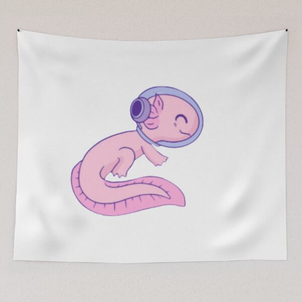 Item preview, Astronaut Axolotl designed and sold by Digital-Zoo.