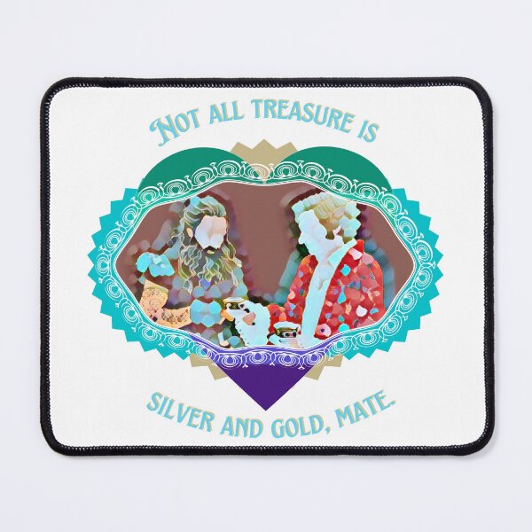 Item preview, Not All Treasure (teal heart) designed and sold by Our Flag Means Merch.