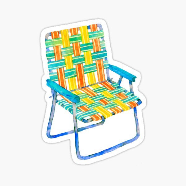 Aperçu de l'œuvre Chaise de jardin Old School créée et vendue par Katrina Creyts.
