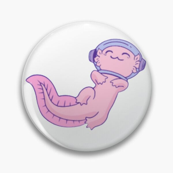 Item preview, Astronaut Axolotl designed and sold by Digital-Zoo.