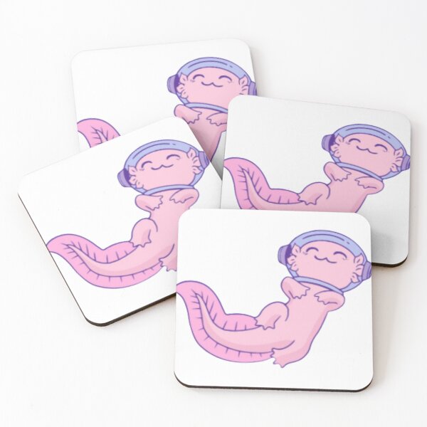 Item preview, Astronaut Axolotl designed and sold by Digital-Zoo.