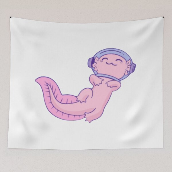 Item preview, Astronaut Axolotl designed and sold by Digital-Zoo.