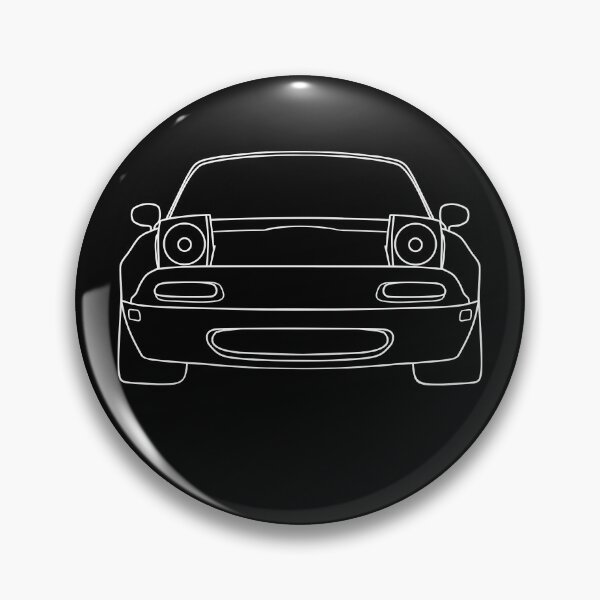 Item preview, Mazda Miata MX5 NA front white lines designed and sold by EdimDesign.