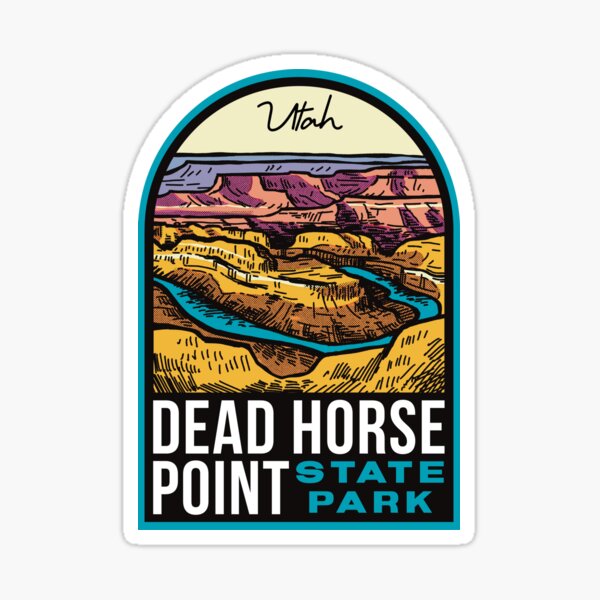Item preview, Dead Horse Point State Park Utah Vintage designed and sold by halpindesignco.
