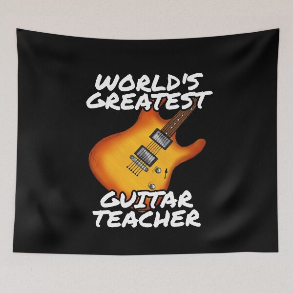 Item preview, World's Greatest Guitar Teacher Electric Guitarist designed and sold by doodlerob.