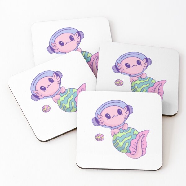 Item preview, Astronaut Axolotl designed and sold by Digital-Zoo.