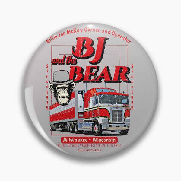 Item preview, BJ and The Bear Trucking Company Lts designed and sold by Alema Art.