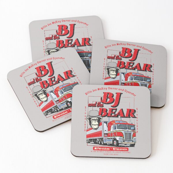 Item preview, BJ and The Bear Trucking Company Lts designed and sold by Alema Art.