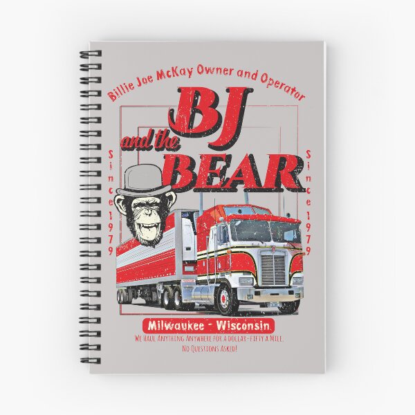 Item preview, BJ and The Bear Trucking Company Lts designed and sold by Alema Art.