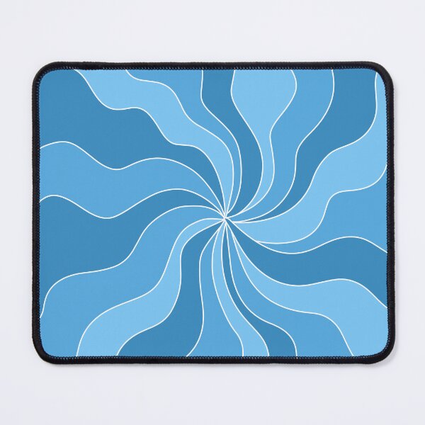 Item preview, Groovy Blue Swirl Print designed and sold by tangelos.