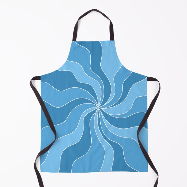 Item preview, Groovy Blue Swirl Print designed and sold by tangelos.