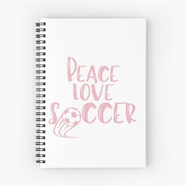 Item preview, peace love soccer, peace love saying, peace love quote, soccer lover designed and sold by Alexa5454.