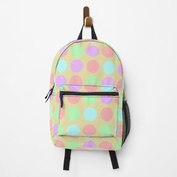 Item preview, 1960s Vintage Style Large Pastel Polka Dots Repeating Pattern designed and sold by Nicolette Olivier.