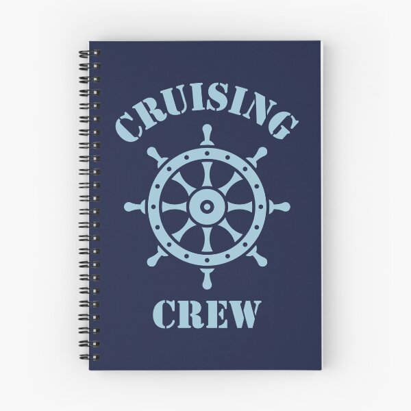Item preview, Cruising Crew (Crew Complement / Ship’s Wheel / Sky-Blue) designed and sold by MrFaulbaum.