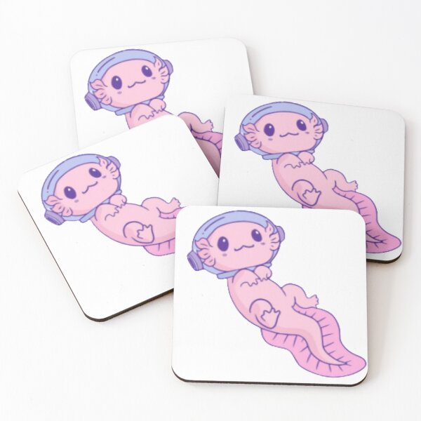 Item preview, Astronaut Axolotl designed and sold by Digital-Zoo.