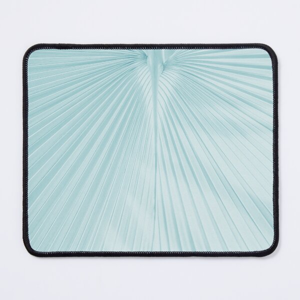 Item preview, Spa blue fan palm leaf designed and sold by SulkaCreative.