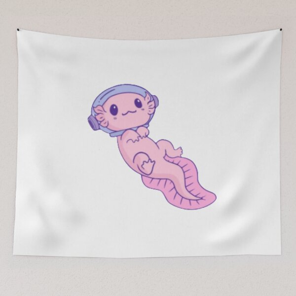 Item preview, Astronaut Axolotl designed and sold by Digital-Zoo.