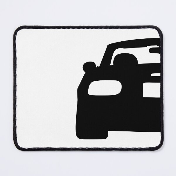Item preview, Mazda Miata MX-5 rearview black silhouette designed and sold by EdimDesign.