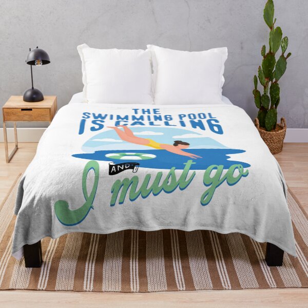 Item preview, The swimming pool is calling and I must go designed and sold by Best-Designers.