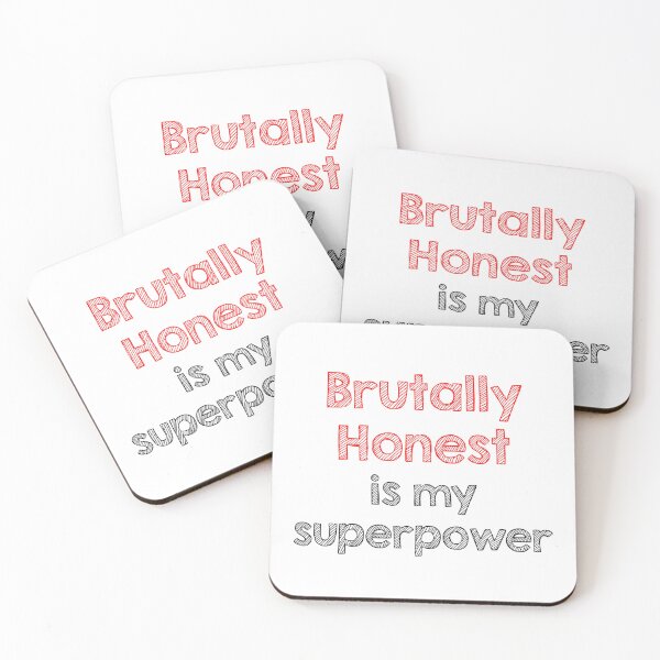 Item preview, Brutally honest is my superpower designed and sold by Alltooclose.