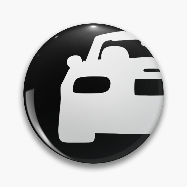 Item preview, Mazda Miata MX-5 rearview white silhouette designed and sold by EdimDesign.
