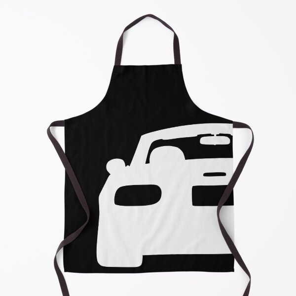 Item preview, Mazda Miata MX-5 rearview white silhouette designed and sold by EdimDesign.