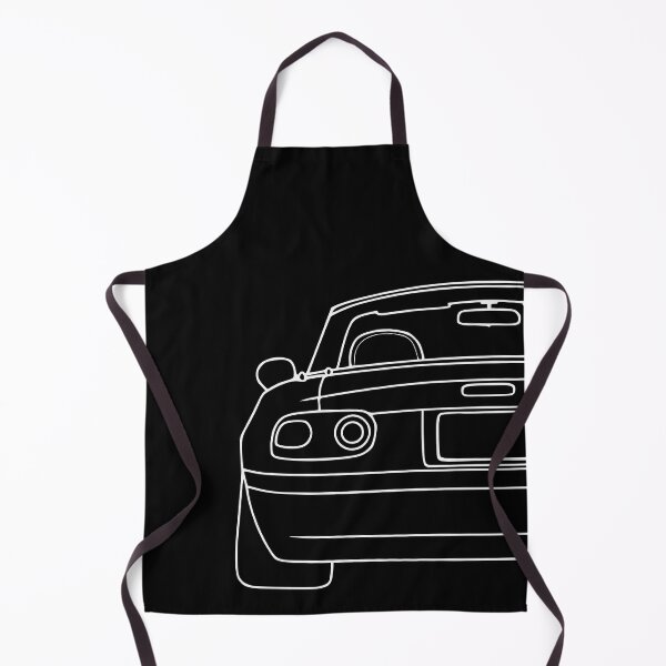 Item preview, Mazda Miata MX-5 rearview white lines designed and sold by EdimDesign.