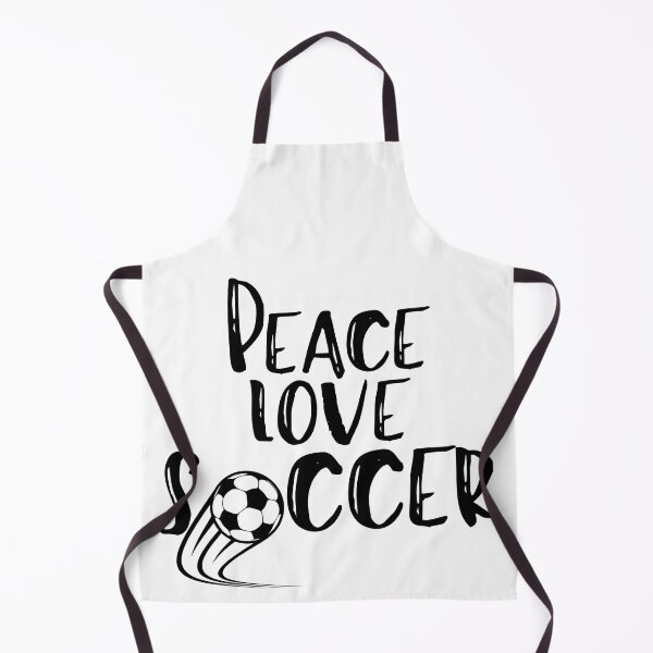 Item preview, peace love soccer, peace love saying, peace love quote, soccer lover designed and sold by Alexa5454.