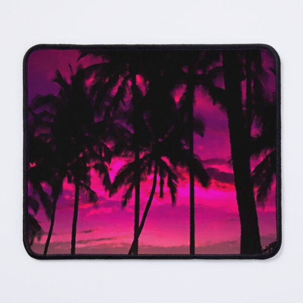 Item preview, Palm Tree Sunset Horizon designed and sold by GL Digital Artwork .