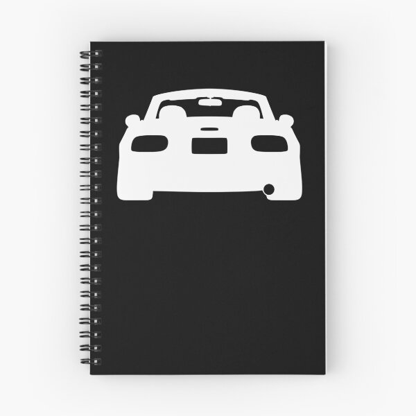 Item preview, Mazda Miata MX5 NA rear white silhouette designed and sold by EdimDesign.
