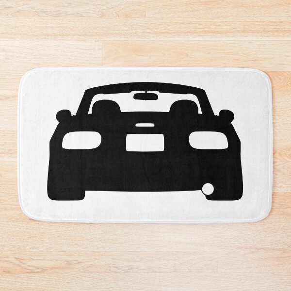 Item preview, Mazda Miata MX5 NA rear black silhouette designed and sold by EdimDesign.