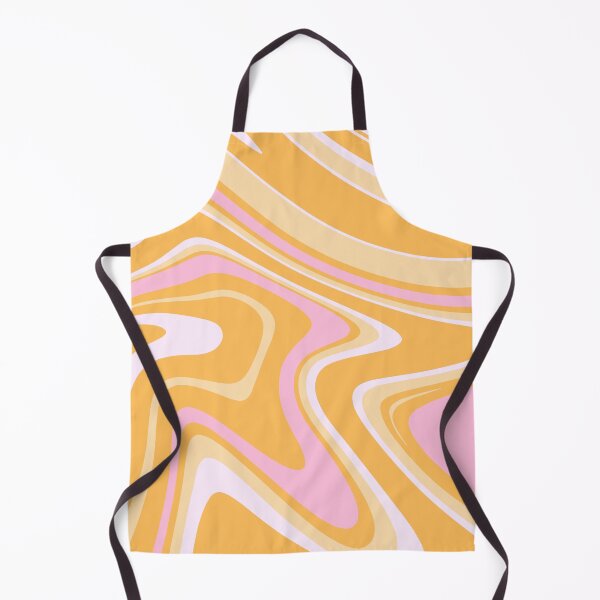 Item preview, Yellow and Pink - Groovy Swirls - Retro Print designed and sold by tangelos.