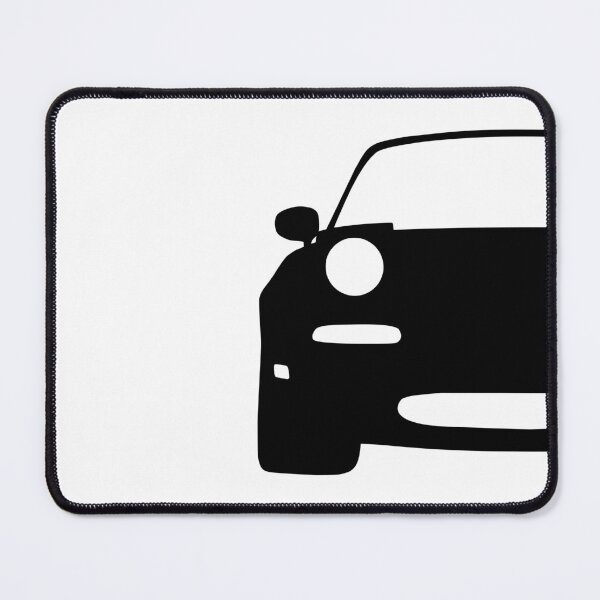 Item preview, Mazda Miata MX-5 NA front black silhouette designed and sold by EdimDesign.