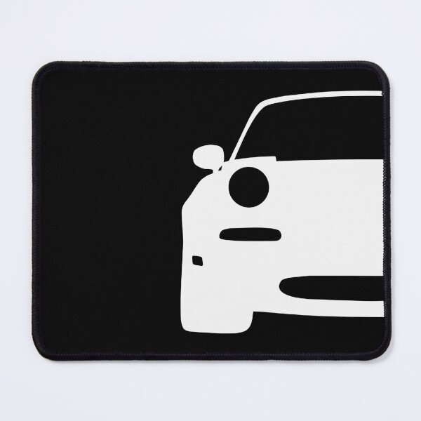 Item preview, Mazda Miata MX-5 NA front white silhouette designed and sold by EdimDesign.