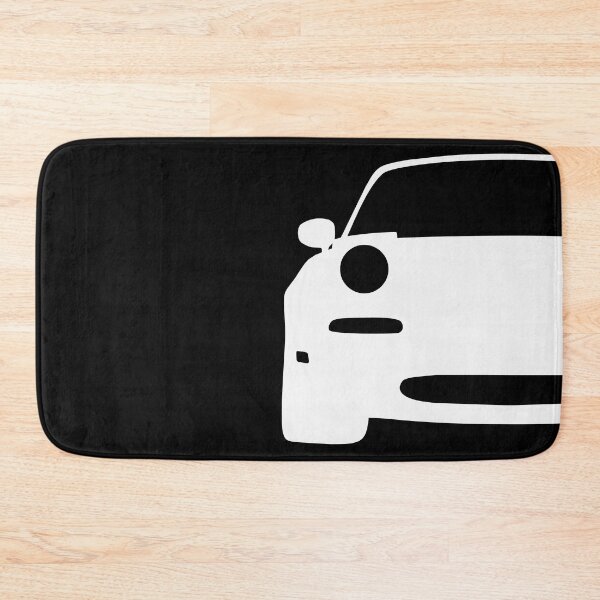 Item preview, Mazda Miata MX-5 NA front white silhouette designed and sold by EdimDesign.