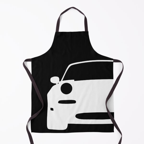 Item preview, Mazda Miata MX-5 NA front white silhouette designed and sold by EdimDesign.