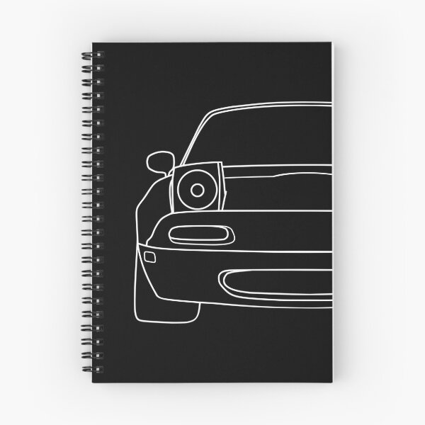 Item preview, Mazda Miata MX-5 NA front white lines designed and sold by EdimDesign.