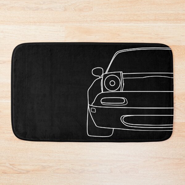 Item preview, Mazda Miata MX-5 NA front white lines designed and sold by EdimDesign.