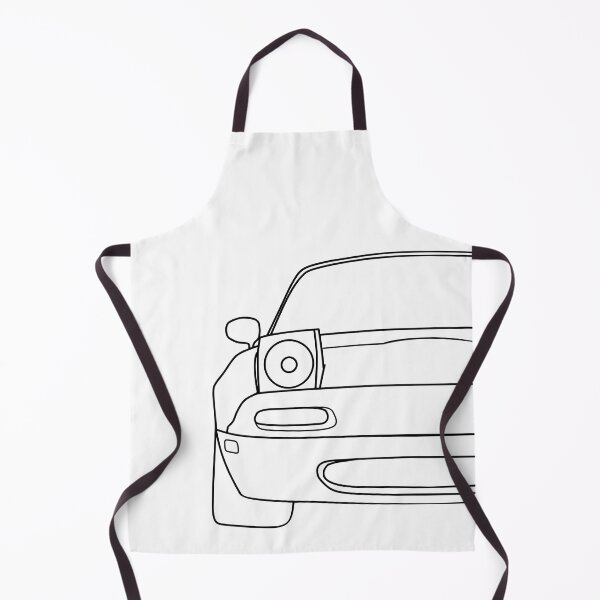 Item preview, Mazda Miata MX-5 NA front black lines designed and sold by EdimDesign.