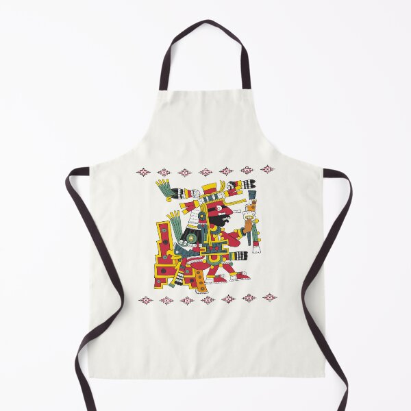 Item preview, Xiuhtecuhtli - Aztec 'Father Gods' Borgia Style Tee Shirt designed and sold by Aztectees.