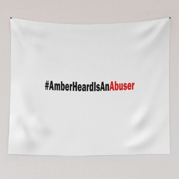 Item preview, Amber Heard ls An Abuser designed and sold by RYUK20.
