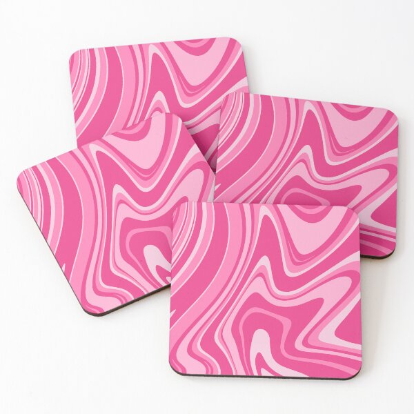 Item preview, Hot Pink - Groovy Swirls - Retro Print designed and sold by tangelos.