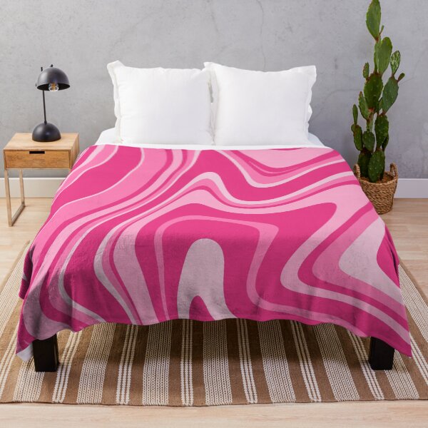 Item preview, Hot Pink - Groovy Swirls - Retro Print designed and sold by tangelos.