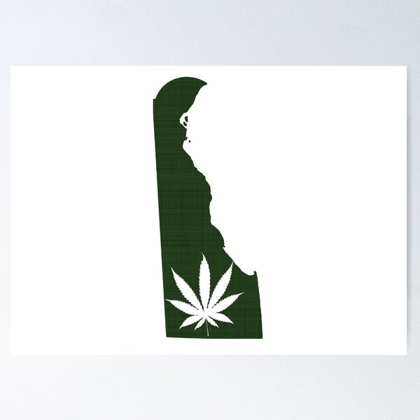 Item preview, Marijuana Leaf Delaware designed and sold by surgedesigns.