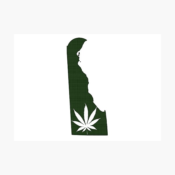Item preview, Marijuana Leaf Delaware designed and sold by surgedesigns.