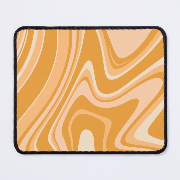 Item preview, Yellow - Groovy Swirls - Retro Print designed and sold by tangelos.