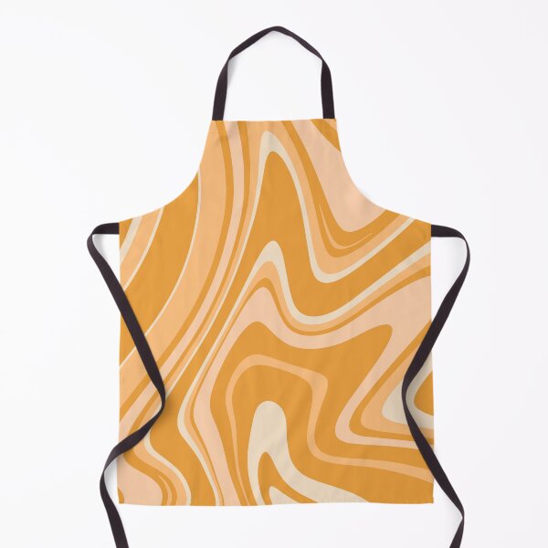Item preview, Yellow - Groovy Swirls - Retro Print designed and sold by tangelos.