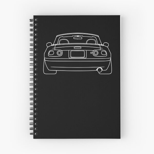 Item preview, Mazda Miata MX5 NA rear white lines designed and sold by EdimDesign.
